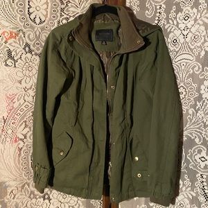 Army green jacket